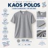 kaos polos warna abu
