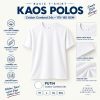 kaos polos warna putih